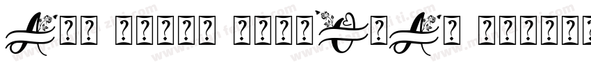 Ave Fedan PERSONAL U字体转换